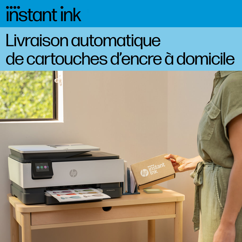 HP OfficeJet Pro 8125e Sans fil All-in-One Couleur Imprimante, Instant Ink; Impression recto-verso
