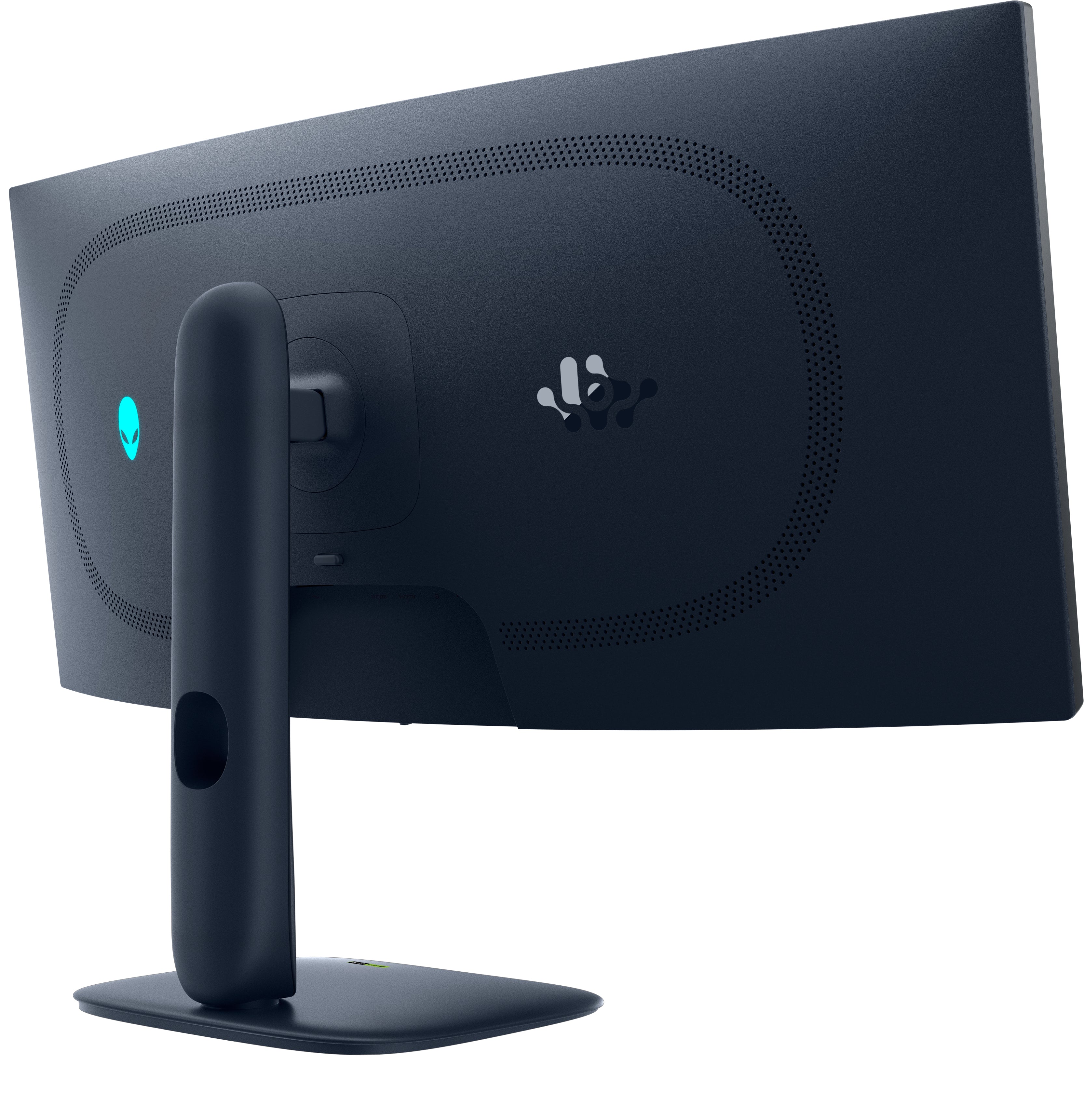 Alienware AW3425DW écran plat de PC 86,4 cm (34") 3440 x 1440 pixels Wide Quad HD QD-OLED Bleu