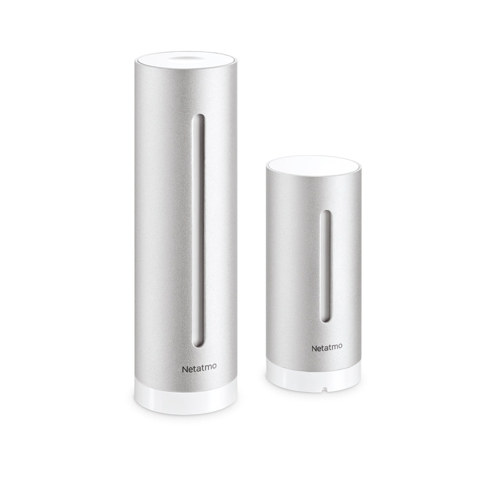 Netatmo NWS01-EC station météo numérique Aluminium Batterie/USB Wifi