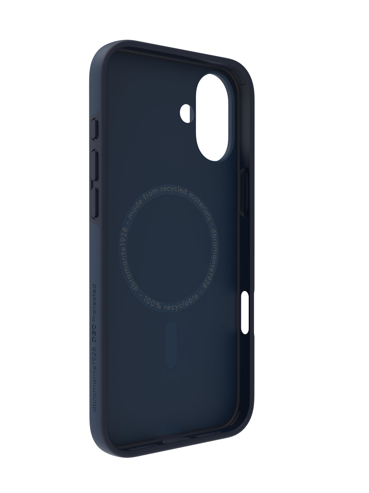 dbramante1928 Iceland Ultra D3O MagSafe Coque de Protection pour iPhone 16 Plus 6.7", Bleu