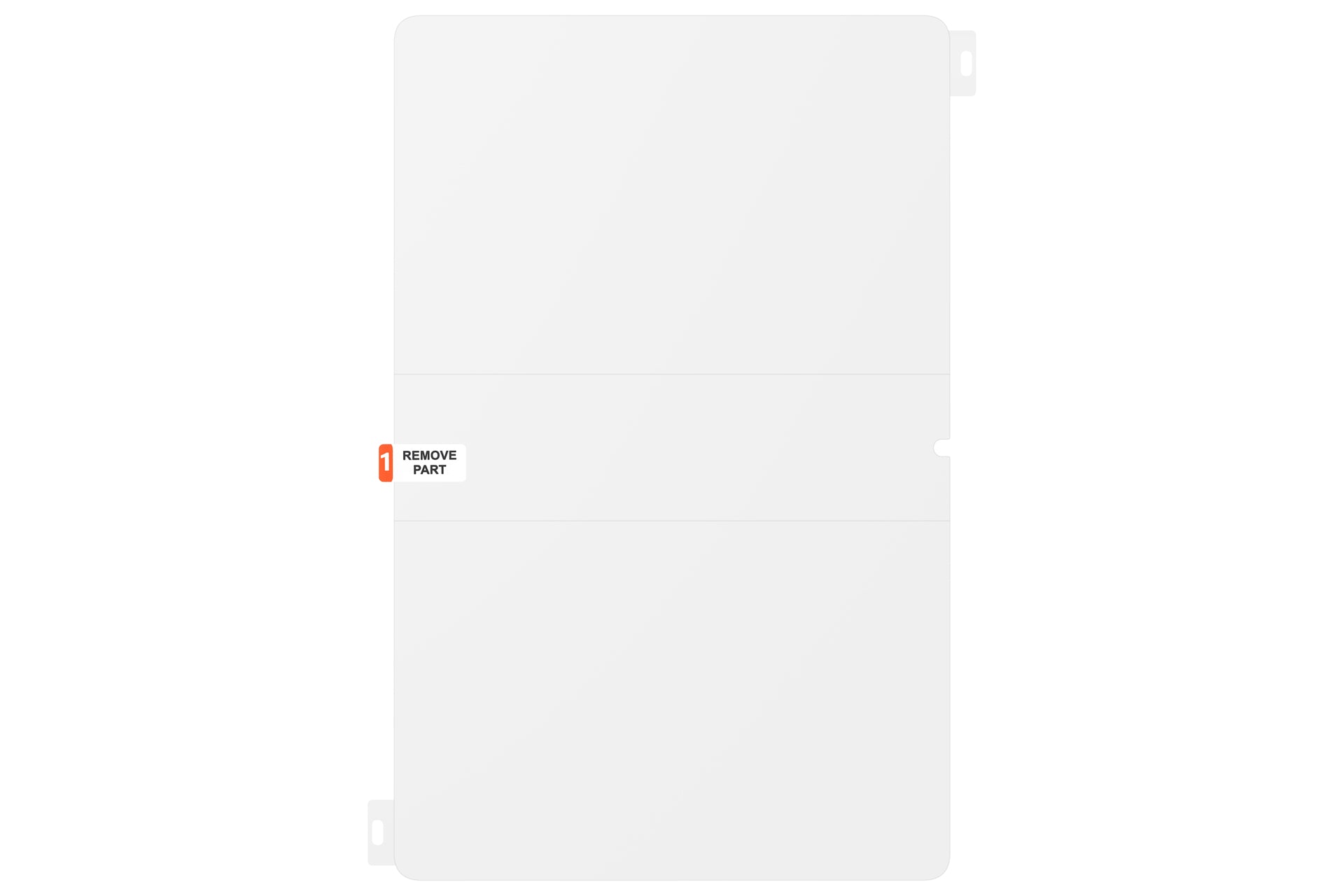 Samsung Film de protection anti-reflet pour Galaxy Tab S10 FE+
