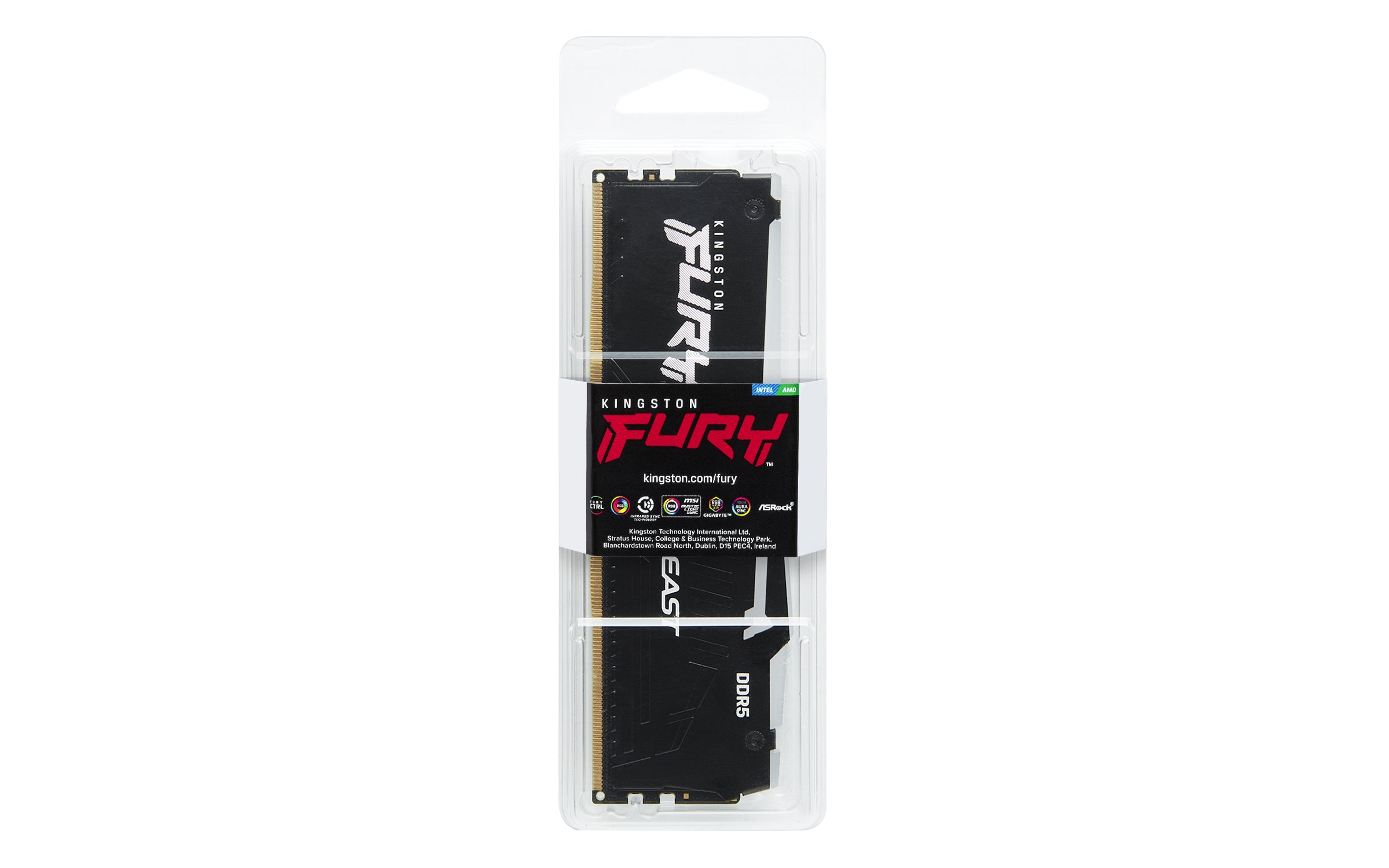 Kingston Technology FURY Beast 8 Go 5200 MT/s DDR5 CL40 DIMM RGB