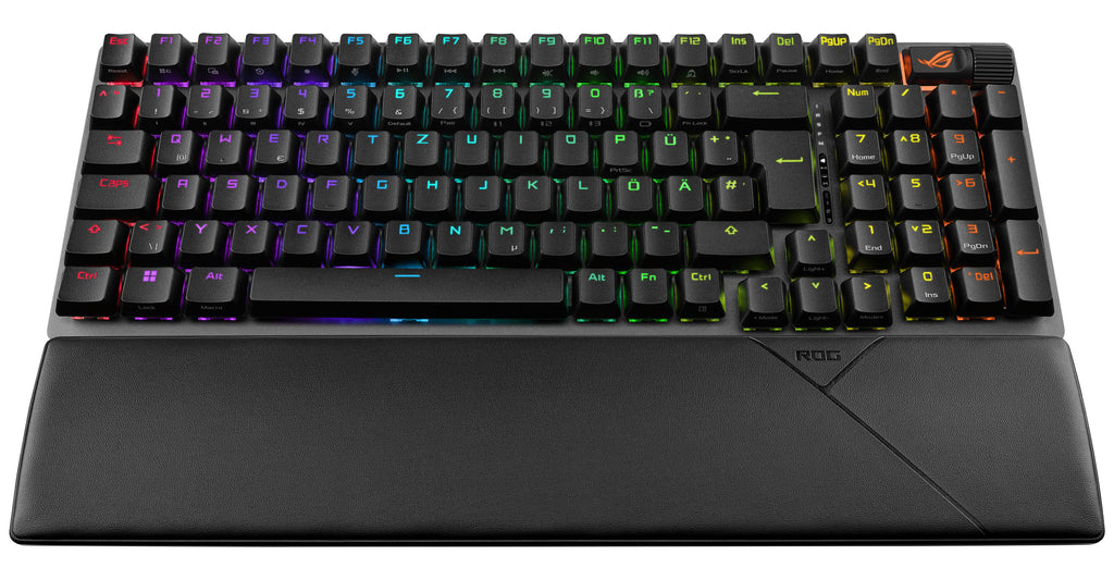ASUS ROG Strix Scope II 96 clavier Gaming USB + RF Wireless + Bluetooth QWERTY Noir