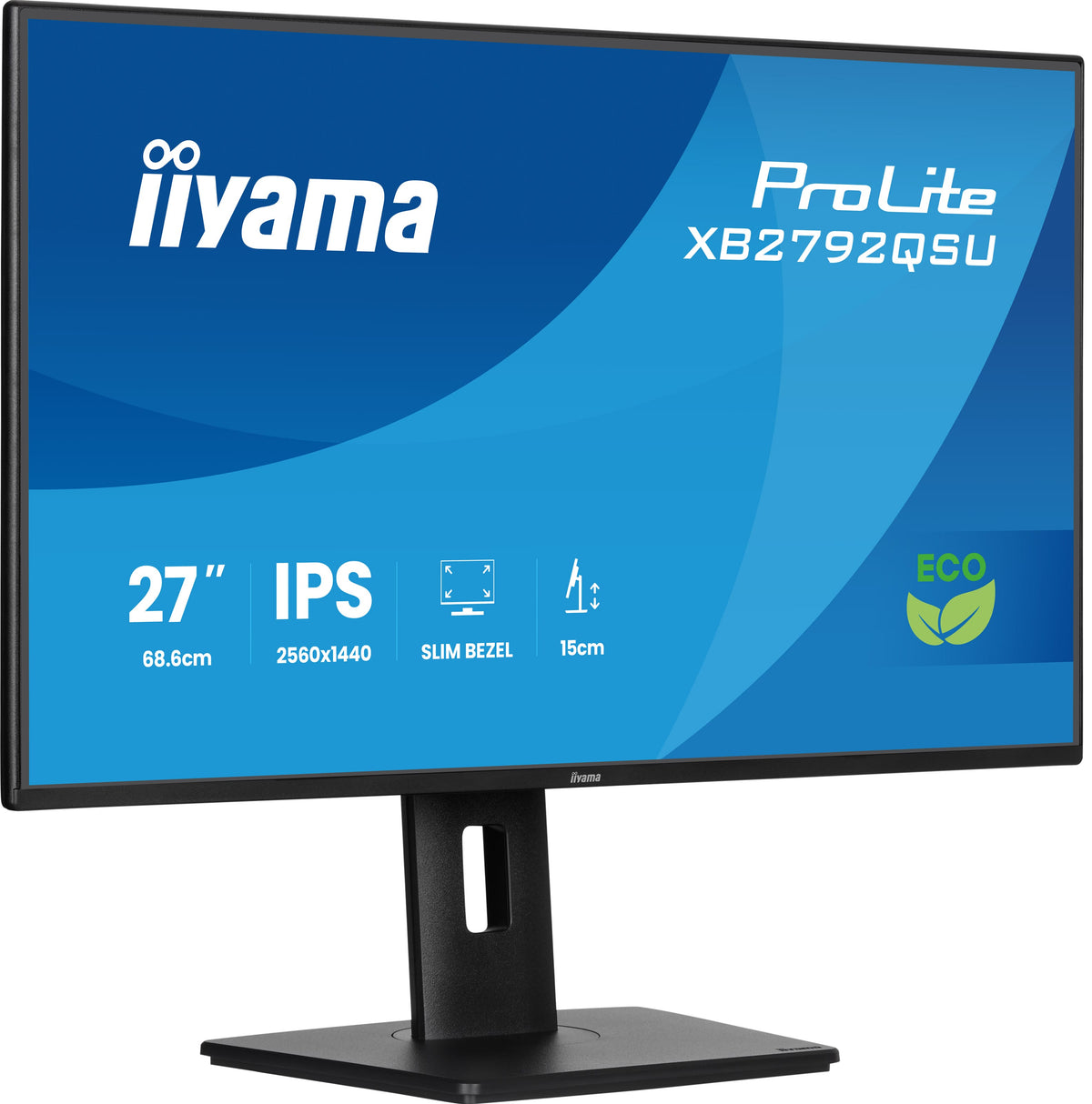 iiyama ProLite XB2792QSU-B1 Écran PC 27" Quad HD LED Noir