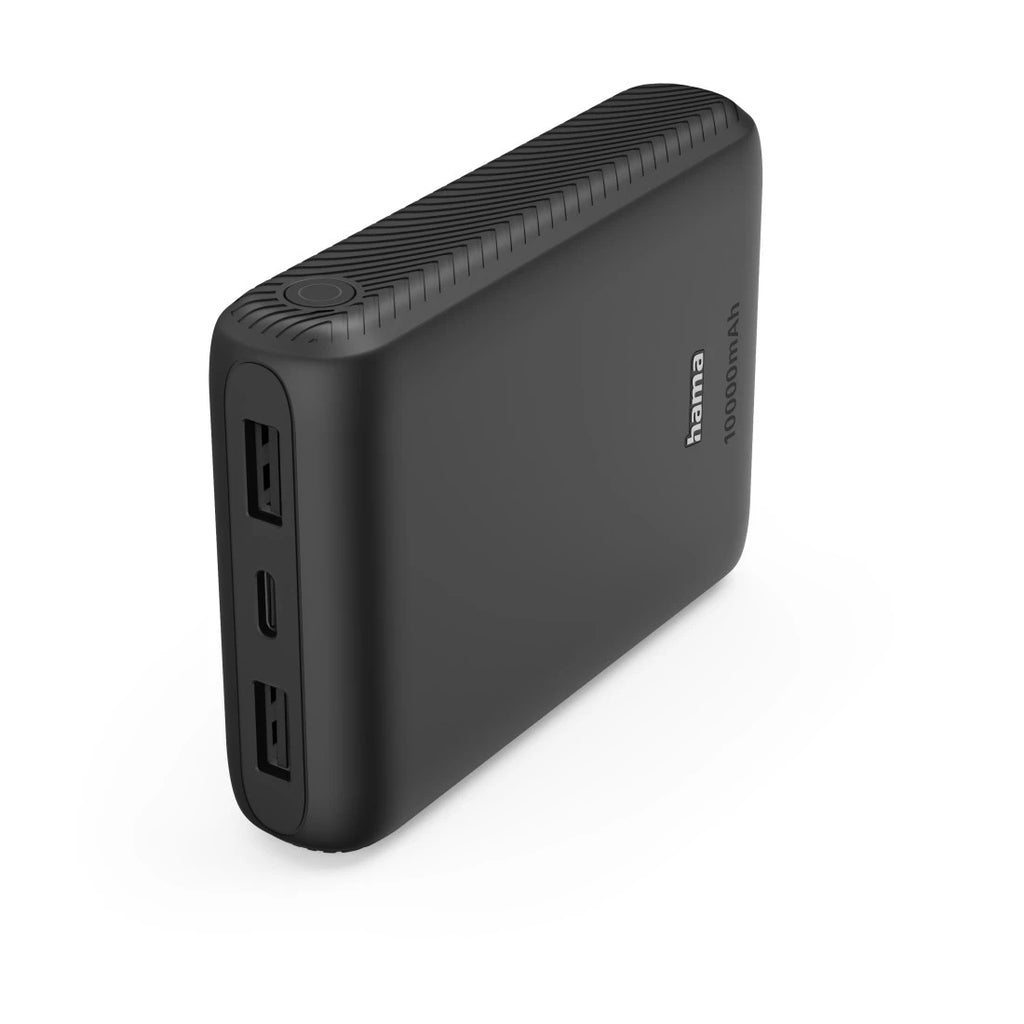 Hama 00201776 banque d'alimentation électrique Lithium Polymère (LiPo) 10000 mAh Anthracite