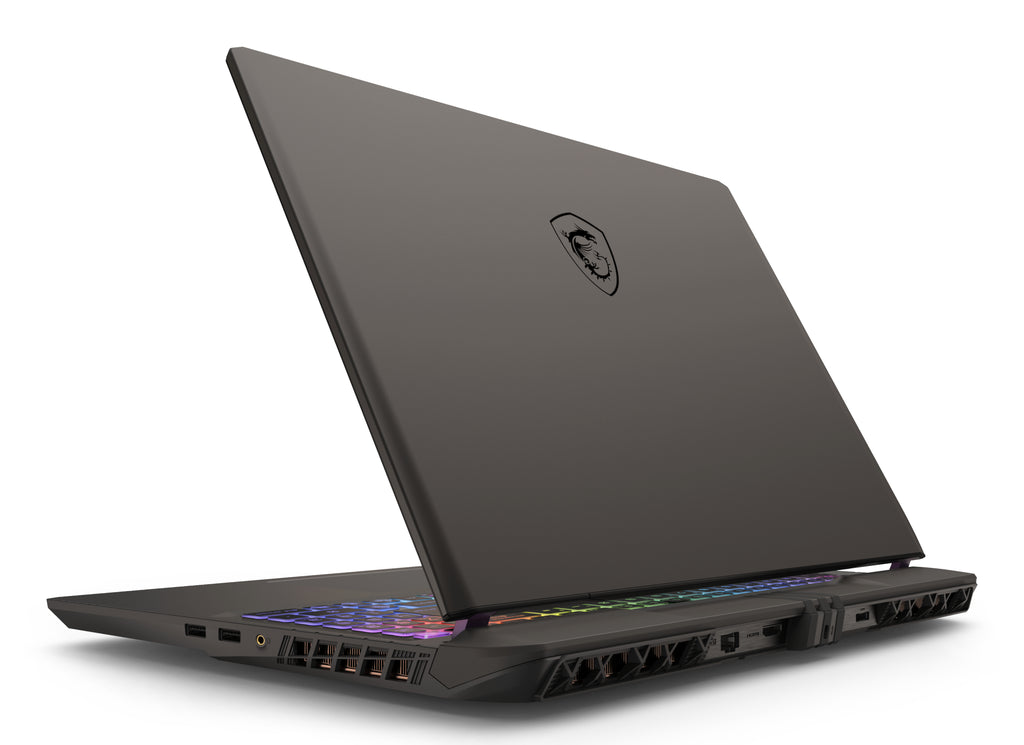MSI Vector A16 HX A8WHG 004US AMD Ryzen™ 9 8940HX Ordinateur portable 40,6 cm (16") Quad HD+ 16 Go DDR5-SDRAM 1 To SSD NVIDIA GeForce RTX 5070 Ti Wi-Fi 6E (802.11ax) Windows 11 Home Gris