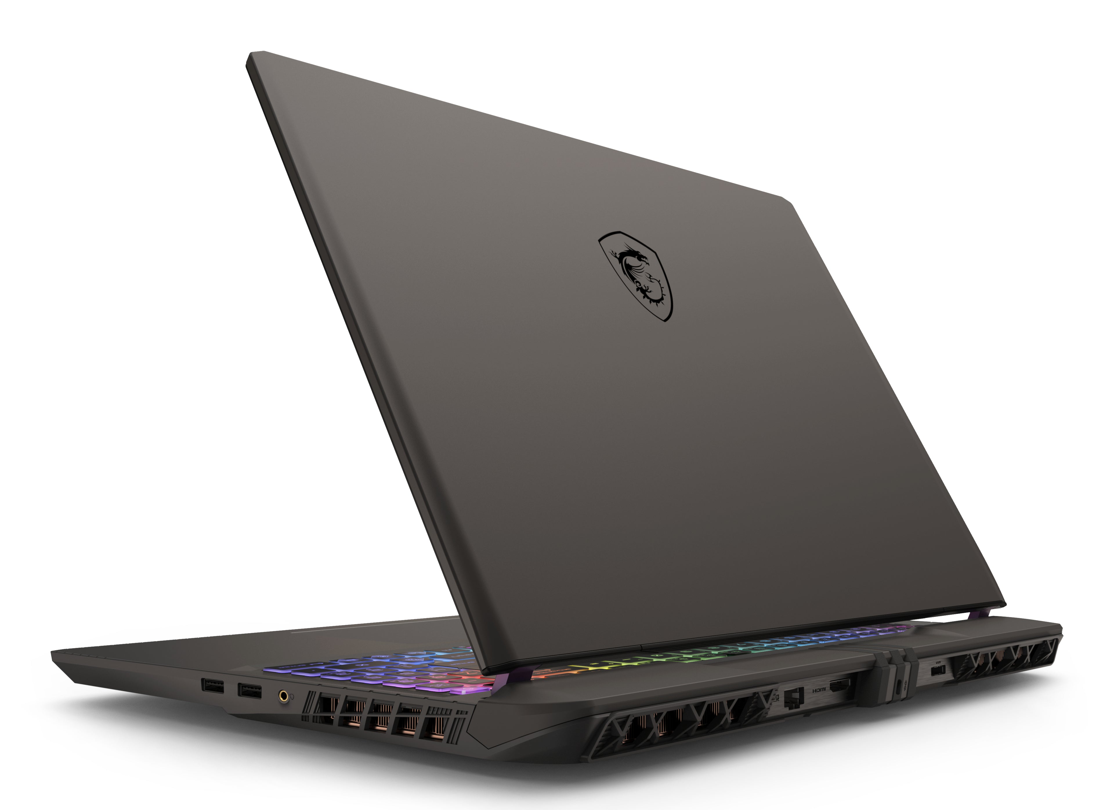 MSI Vector A16 HX A8WHG 004US AMD Ryzen™ 9 8940HX Ordinateur portable 40,6 cm (16") Quad HD+ 16 Go DDR5-SDRAM 1 To SSD NVIDIA GeForce RTX 5070 Ti Wi-Fi 6E (802.11ax) Windows 11 Home Gris