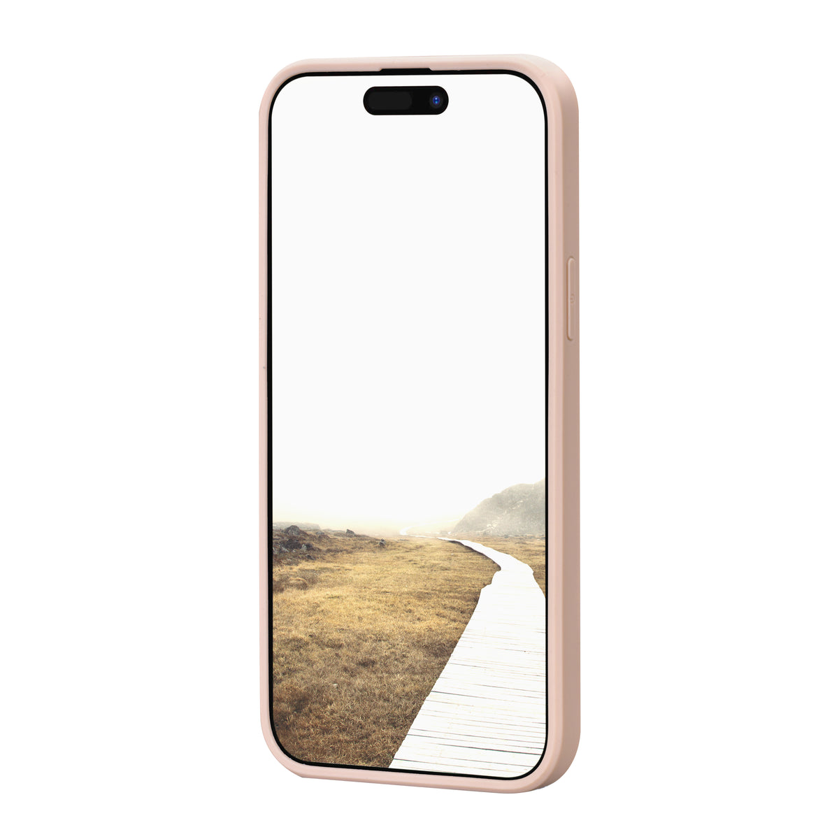Coque de Protection Greenland pour iPhone 15 Pro, Housse Rose