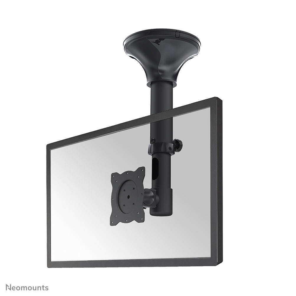Neomounts FPMA-C025BLACK Support de plafond pour écran de 10-30" - h37-47 cm - inclinable