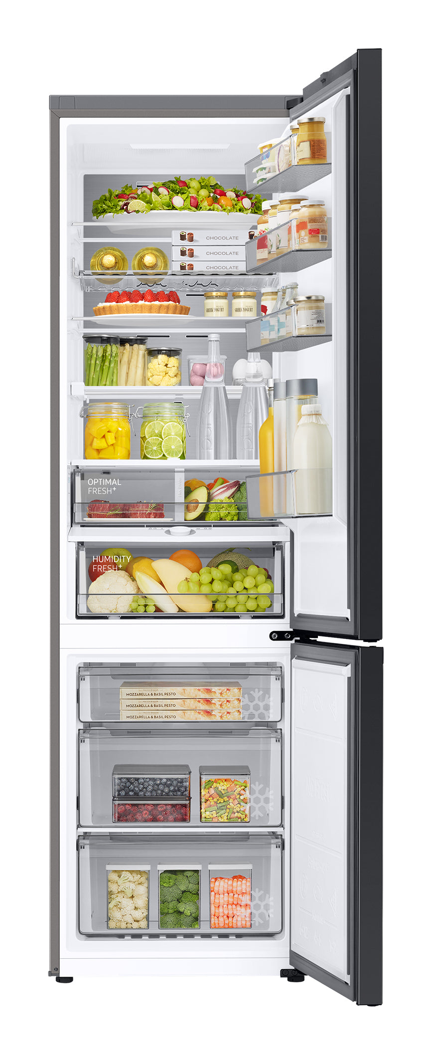 Samsung RB38C7B6AB1 Pose libre Noir