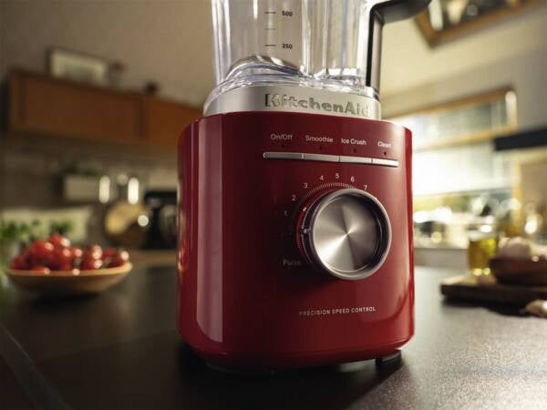 KitchenAid 5KSB2073EER 2 L Mélangeur de table 1200 W Noir, Rouge