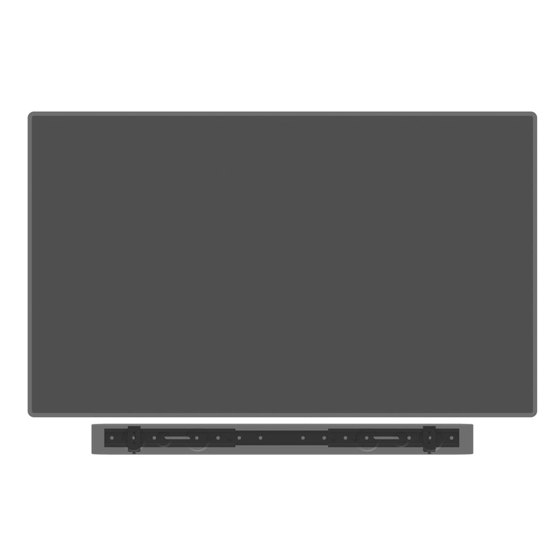 Multibrackets 7895 Support Mural pour Haut-parleurs et TV, Noir