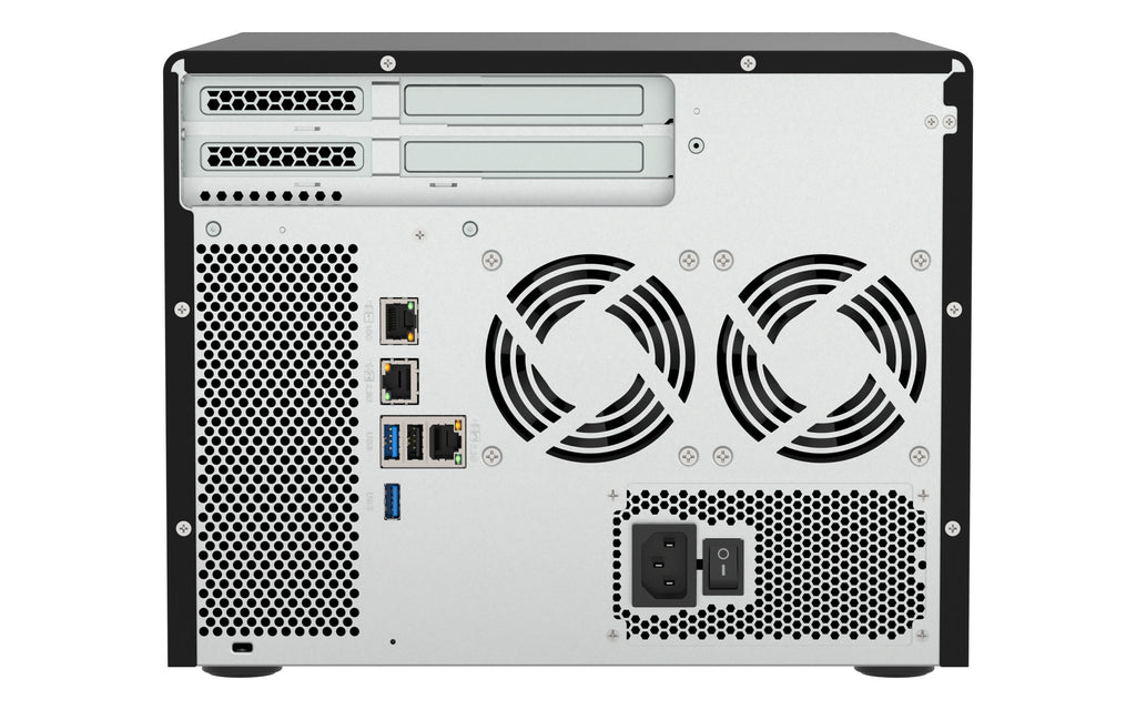 QNAP TS-855X SAN Tower Intel Atom® C5125 8 Go DDR4 0 To QNAP QTS Noir