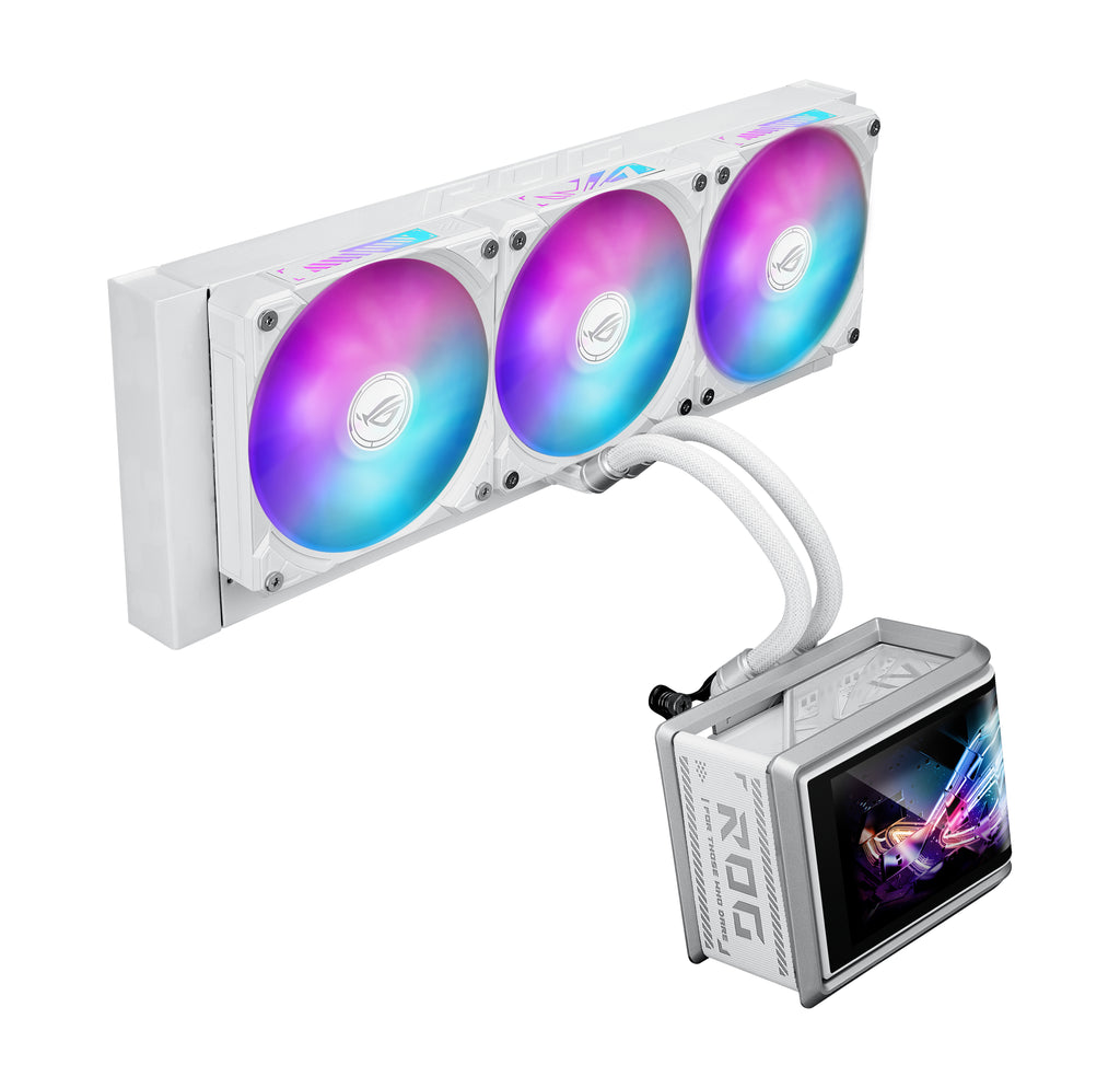 ASUS ROG Ryuo IV SLC 360 ARGB White Edition Refroidisseur de Liquide AIO 12 cm Blanc