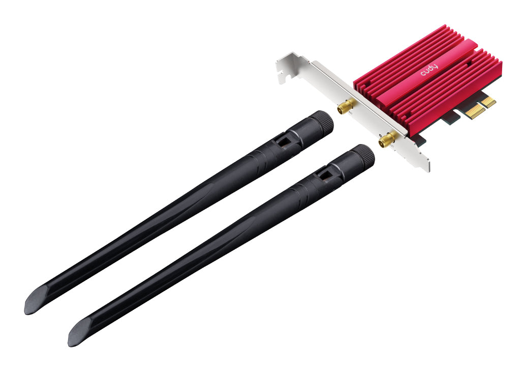 Cudy WE9300 carte réseau Interne WLAN / Bluetooth 5765 Mbit/s