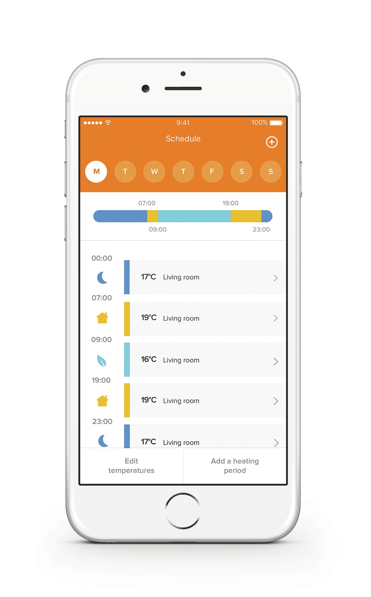 Netatmo thermostat RF Translucide, Blanc