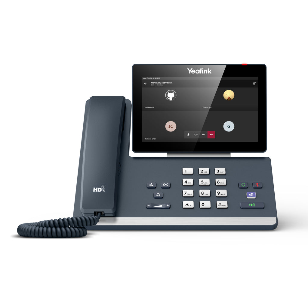 Yealink MP58 Microsoft Teams Edition Téléphone Fixe IP Gris LCD Wifi