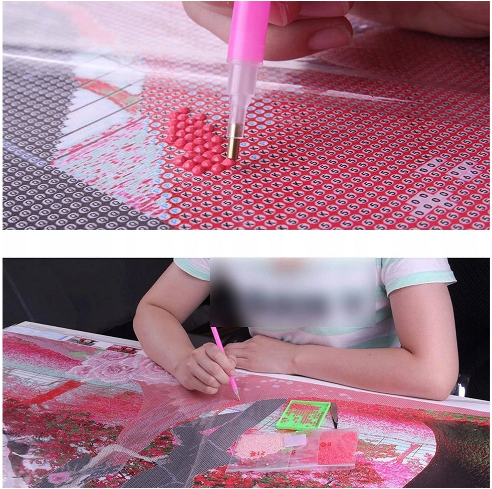 HAFT DIAMENTOWY MOZAIKA ZESTAW DIAMOND PAINTING 5D
