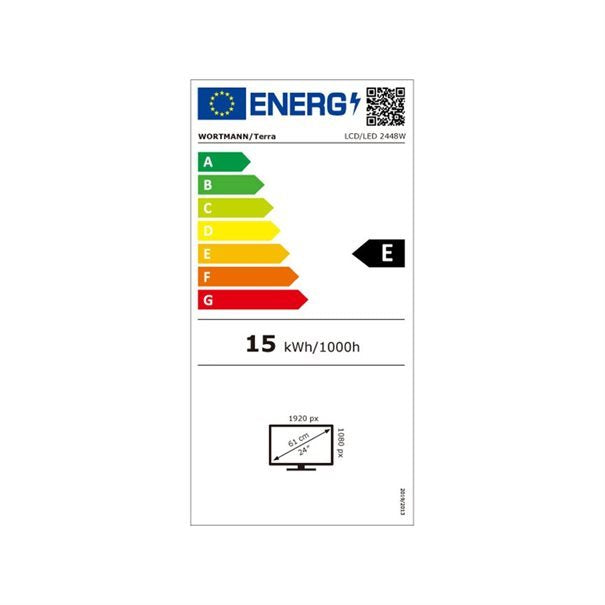 TERRA LCD/LED 2448W PV V4 écran plat de PC 60,5 cm (23.8") 1920 x 1080 pixels Full HD Noir