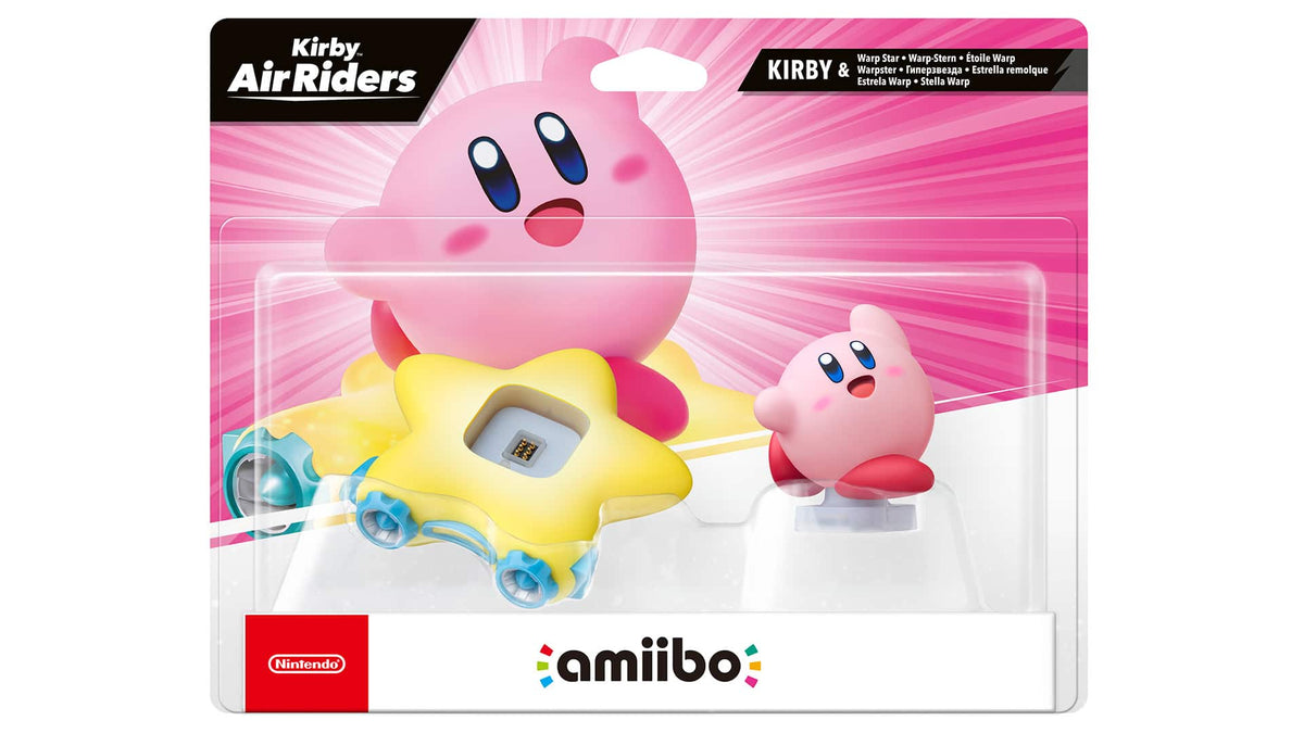 Nintendo amiibo Kirby & Warp-Stern Personnage de jeu interactif - vue 2