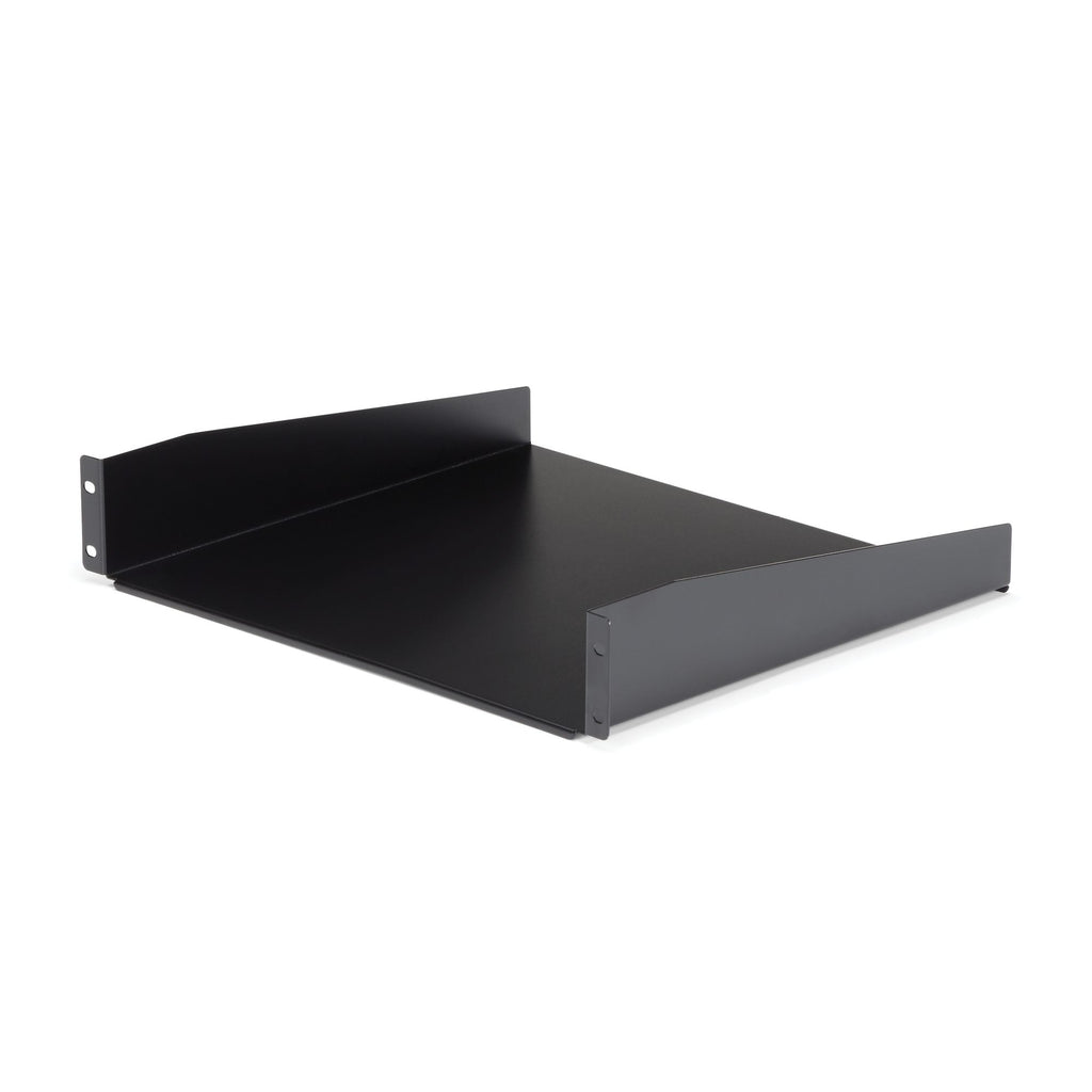 StarTech.com Étagère Rack Serveur 2U Universelle 19", Acier Haute Résistance, 20kg, Profondeur 16", Noir