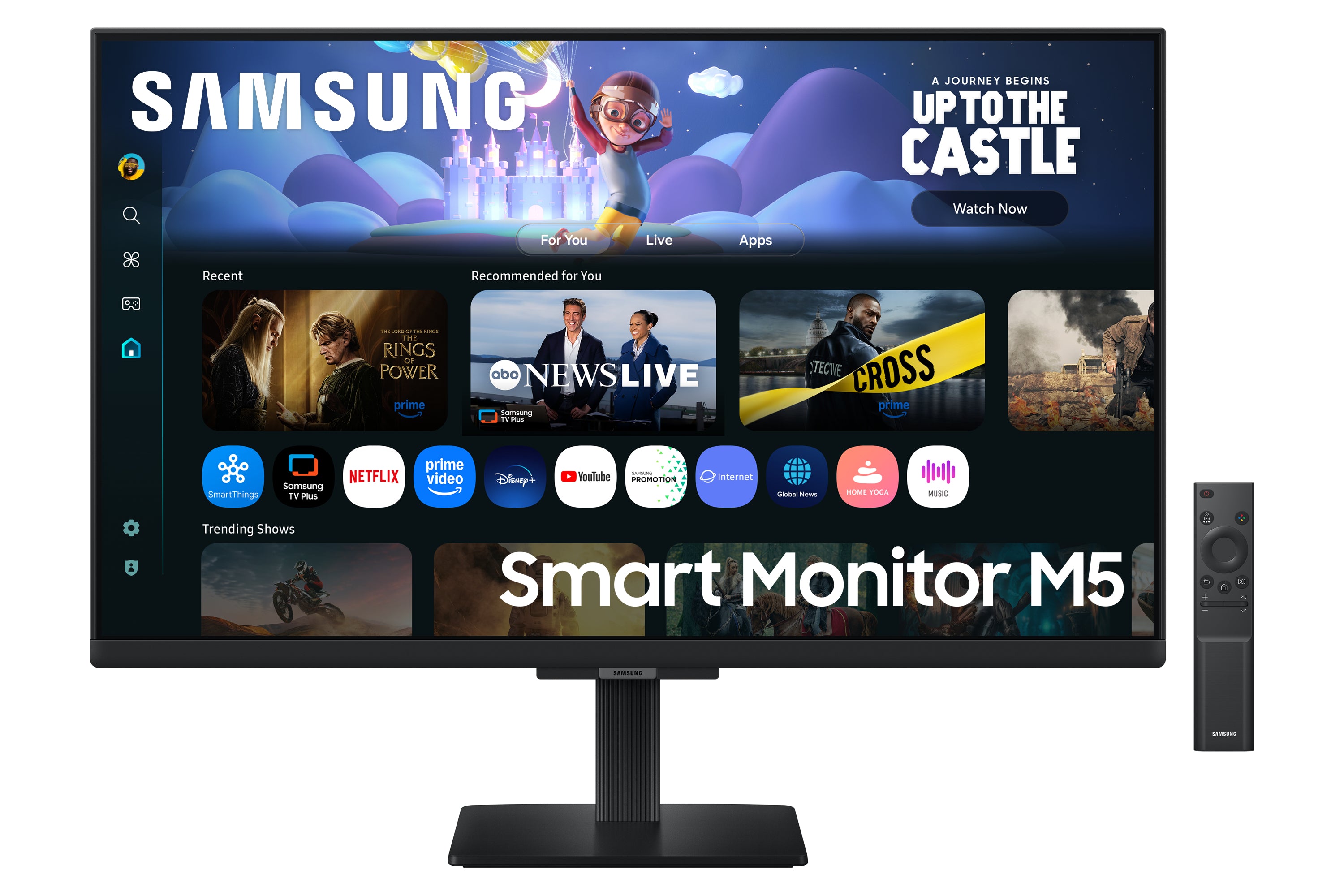 Samsung Samsung M5 M50F écran plat de PC 68,6 cm (27") 1920 x 1080 pixels Full HD LCD Noir