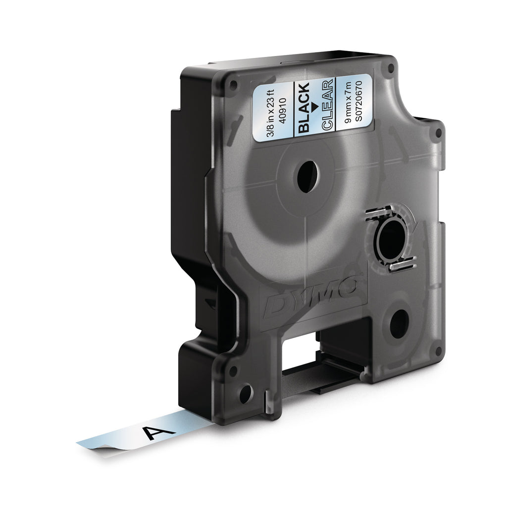 DYMO D1 étiquettes autocollantes authentiques | impression en noir sur fond clair | 9 mm x 7 m | pour étiqueteuses LabelManager