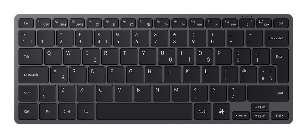 Samsung EJ-B7800 QWERTZ Allemand Bluetooth Gris