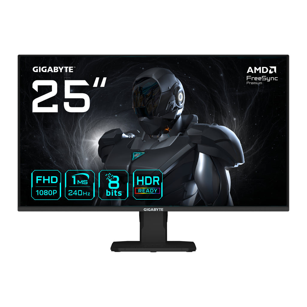 GIGABYTE GS25F2A Moniteur Gaming 25" FHD 240Hz 1ms HDR 10