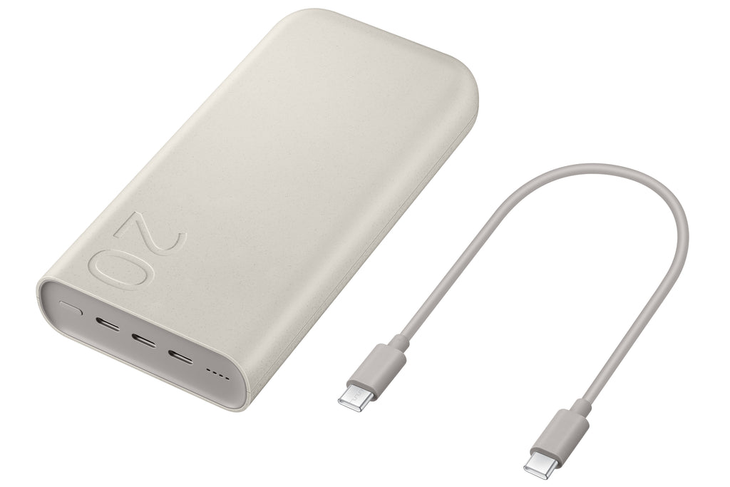 Samsung Samsung EB-P4520XUEGEU banque d'alimentation électrique 20000 mAh Beige