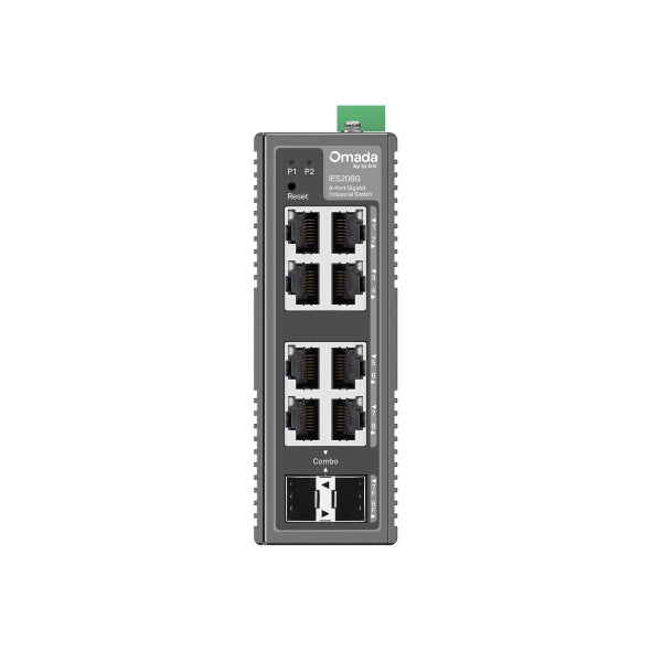 TP-Link Omada IES208G commutateur réseau Géré Gigabit Ethernet (10/100/1000)