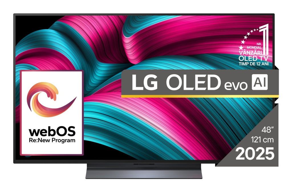 LG OLED evo AI OLED48C51LA TV 121,9 cm (48") 4K Ultra HD Smart TV Wifi Noir