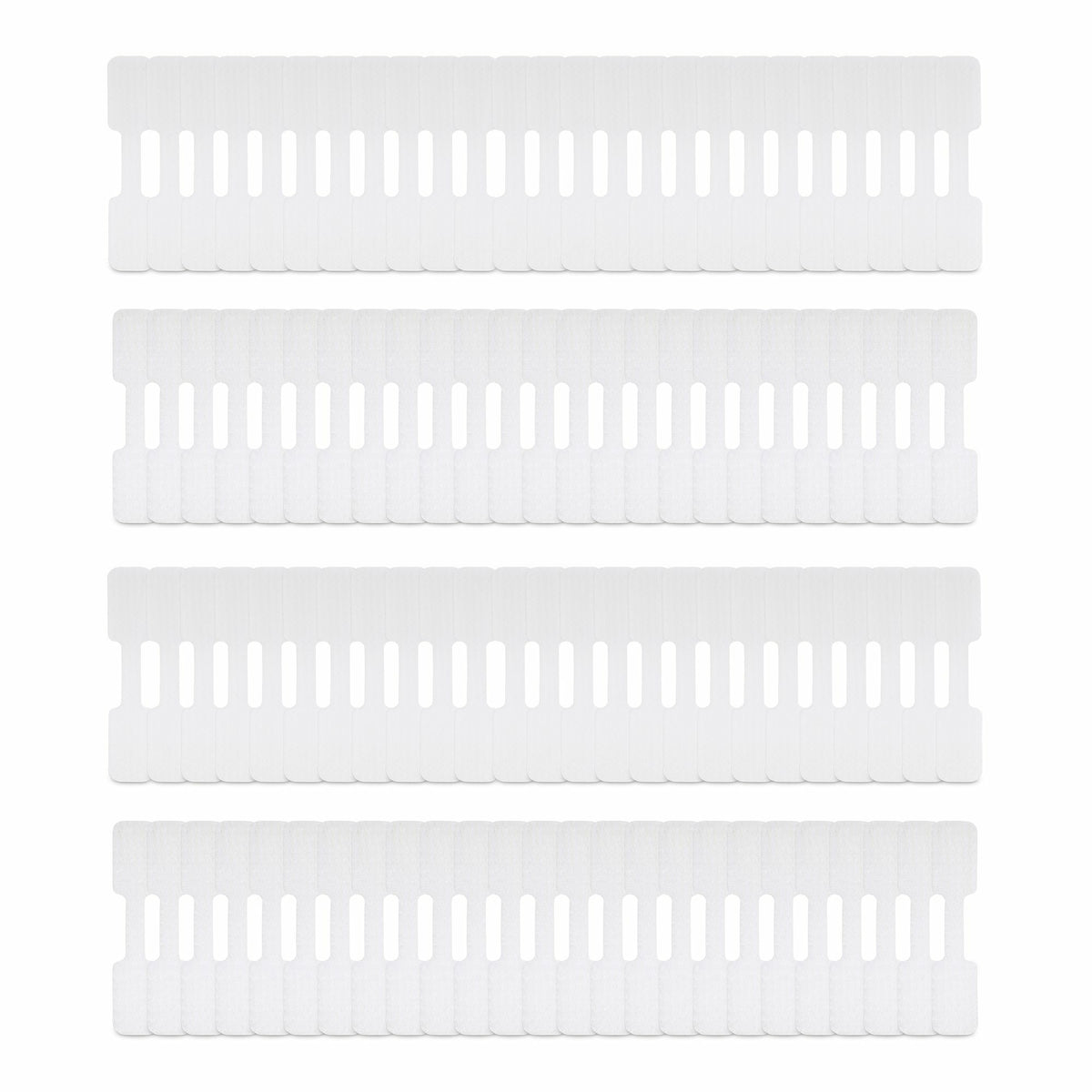 StarTech.com Étiquettes pour Câbles 9 cm, Lot de 100, Blanches