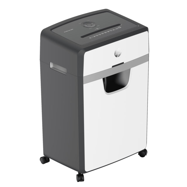HP 2808 Destructeur de Papier Micro-broyage 22 cm, 65 dB, Blanc et Noir