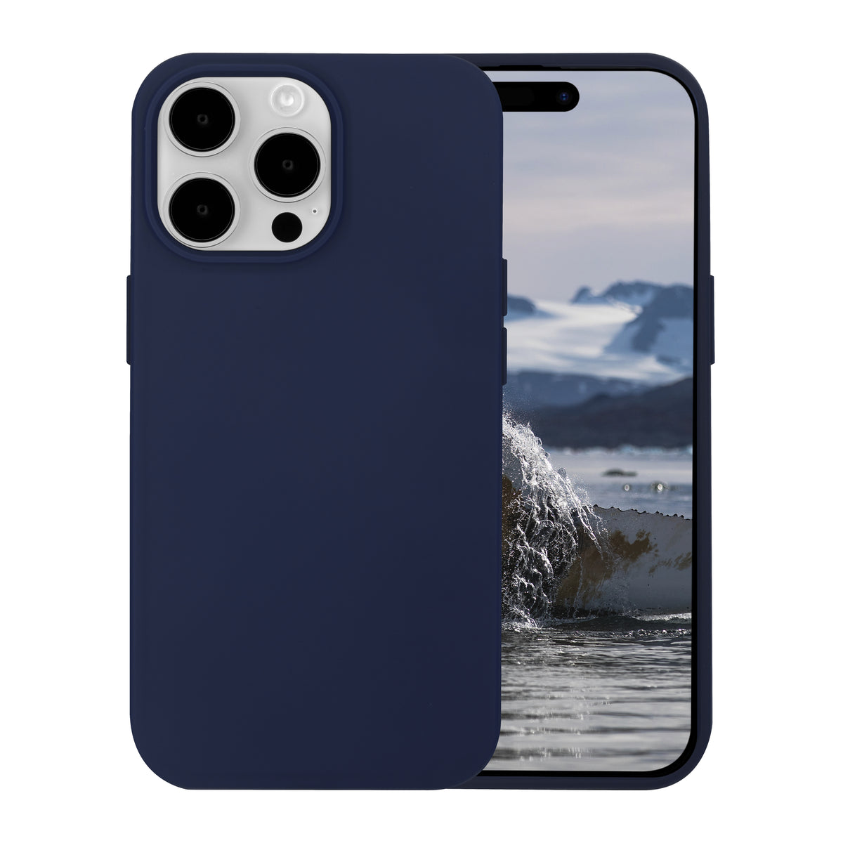 dbramante1928 Iceland Ultra D3O MagSafe Coque de Protection pour iPhone 15 Pro, Bleu