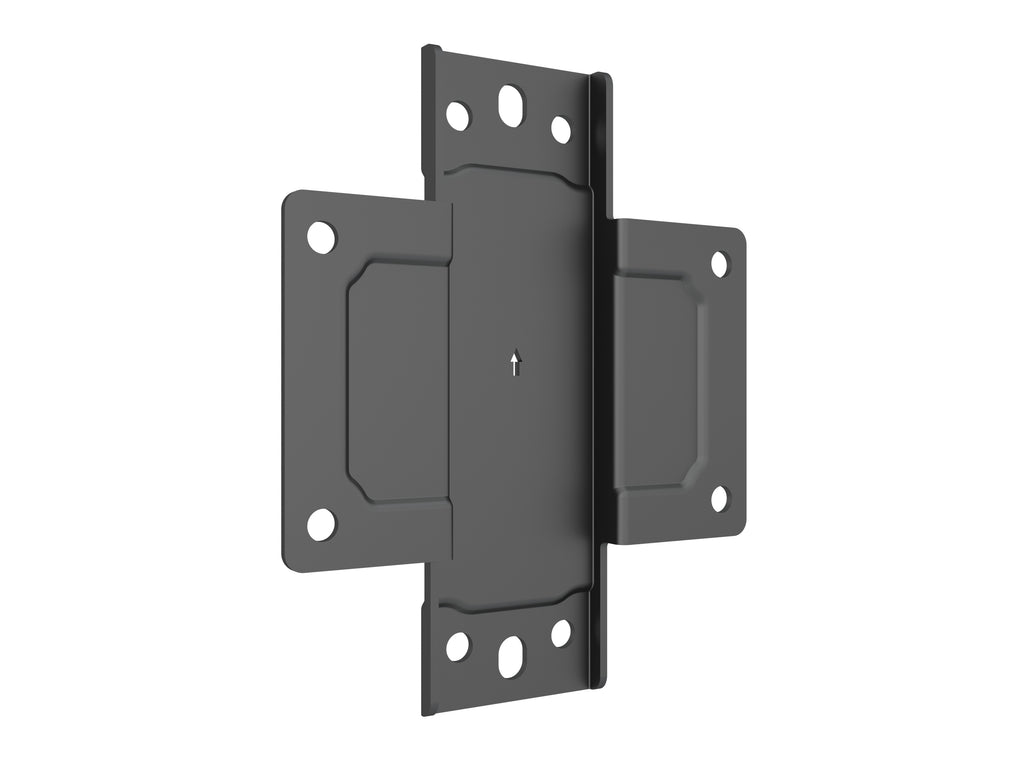 Accessoire de Montage de Moniteur Plaque Murale 4184, Acier Noir