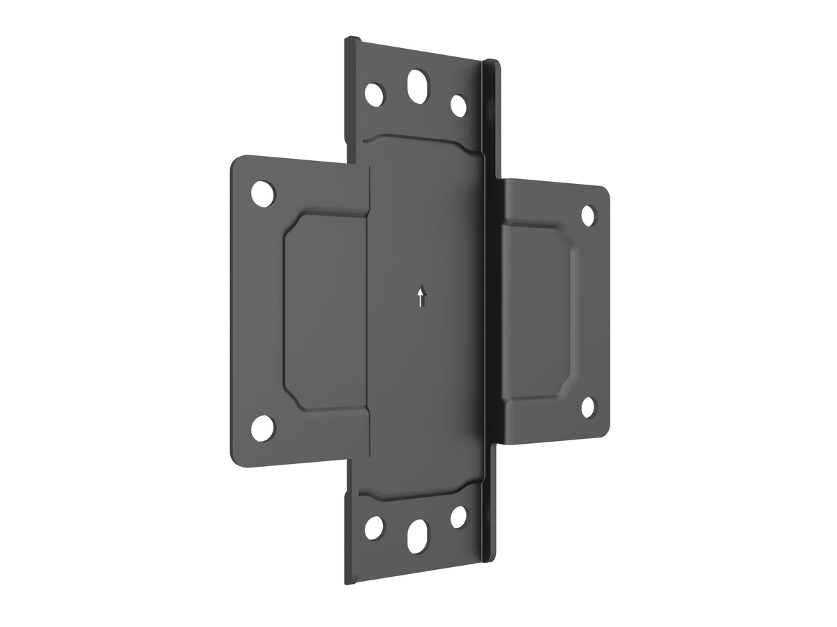 Accessoire de Montage de Moniteur Plaque Murale 4184, Acier Noir
