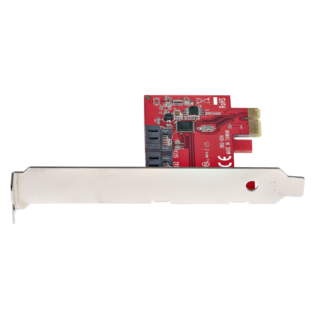 StarTech.com Carte Contrôleur PCIe SATA 2 ports 6Gbps ASM1166 Non-RAID