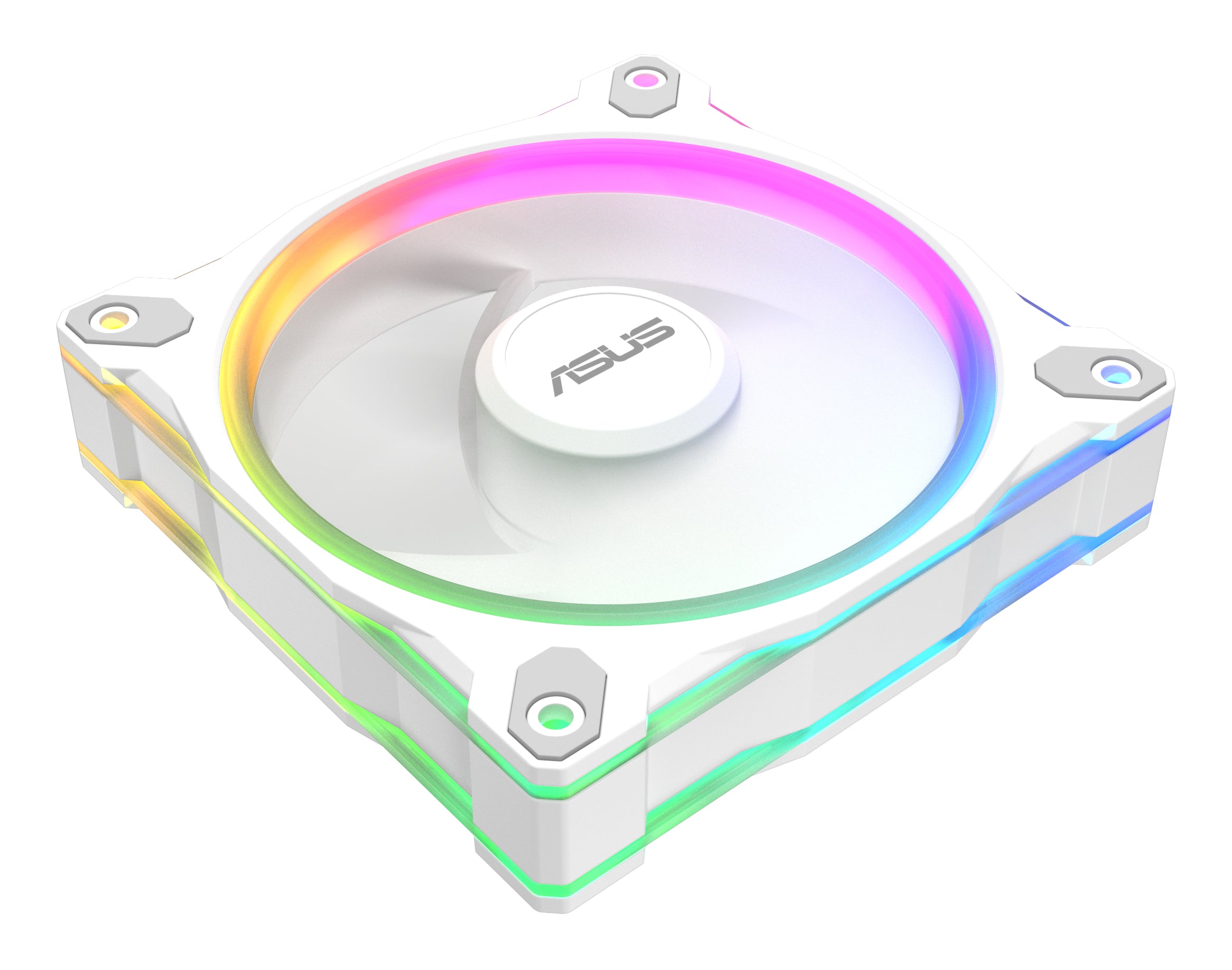 ASUS Prime MR120 Fan ARGB Reverse White 3in1 Boitier PC Ventilateur 12 cm Blanc 3 pièce(s)