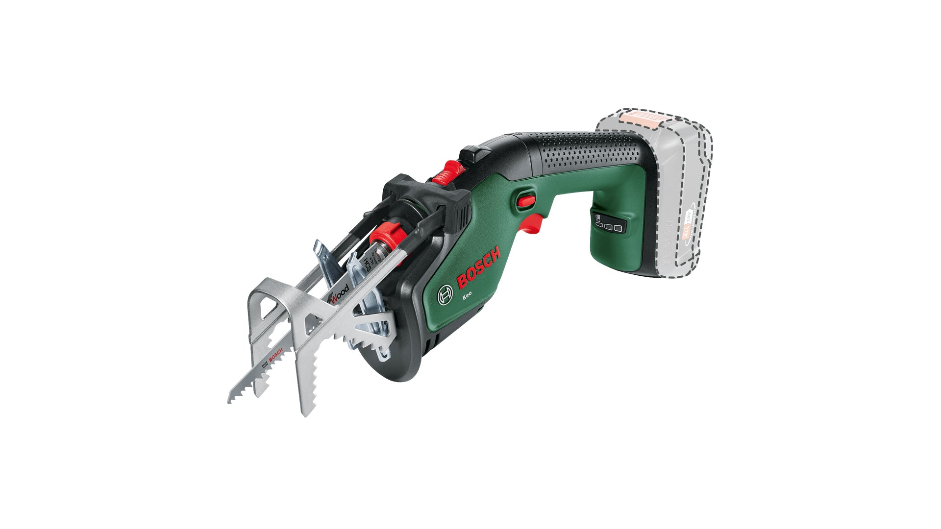 Bosch Bosch Keo 2300 spm Noir, Vert, Rouge