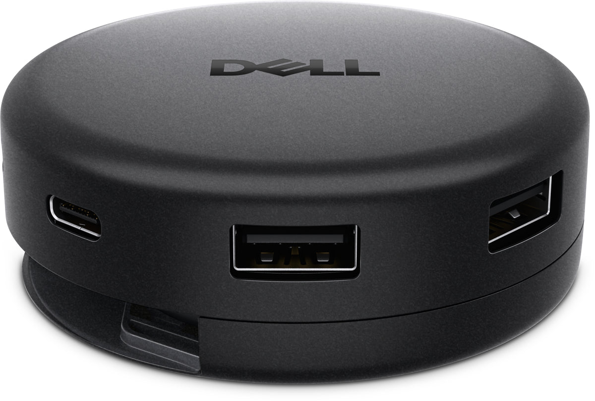 Dell DA326 Adaptateur avec Câble USB 3.2 Gen 1 (3.1 Gen 1) Type-C, Noir