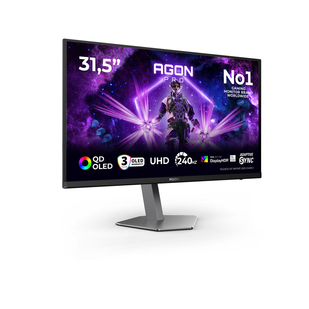AOC AGON PRO AG326UZD2P 31.5 OLED 3840 x 2160 (4K) HDMI DisplayPort 240 Hz