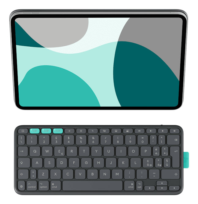 Logitech Flip Folio Tastatur og folio-kasse Trådløs Nordisk (dansk/finsk/norsk/svensk)