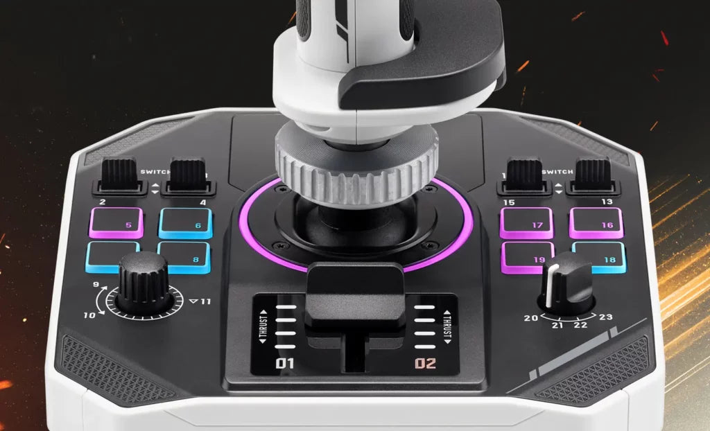 Thrustmaster Sol-R 1 Flightstick Manche à air Analogique/Numérique USB pour PC - vue 6