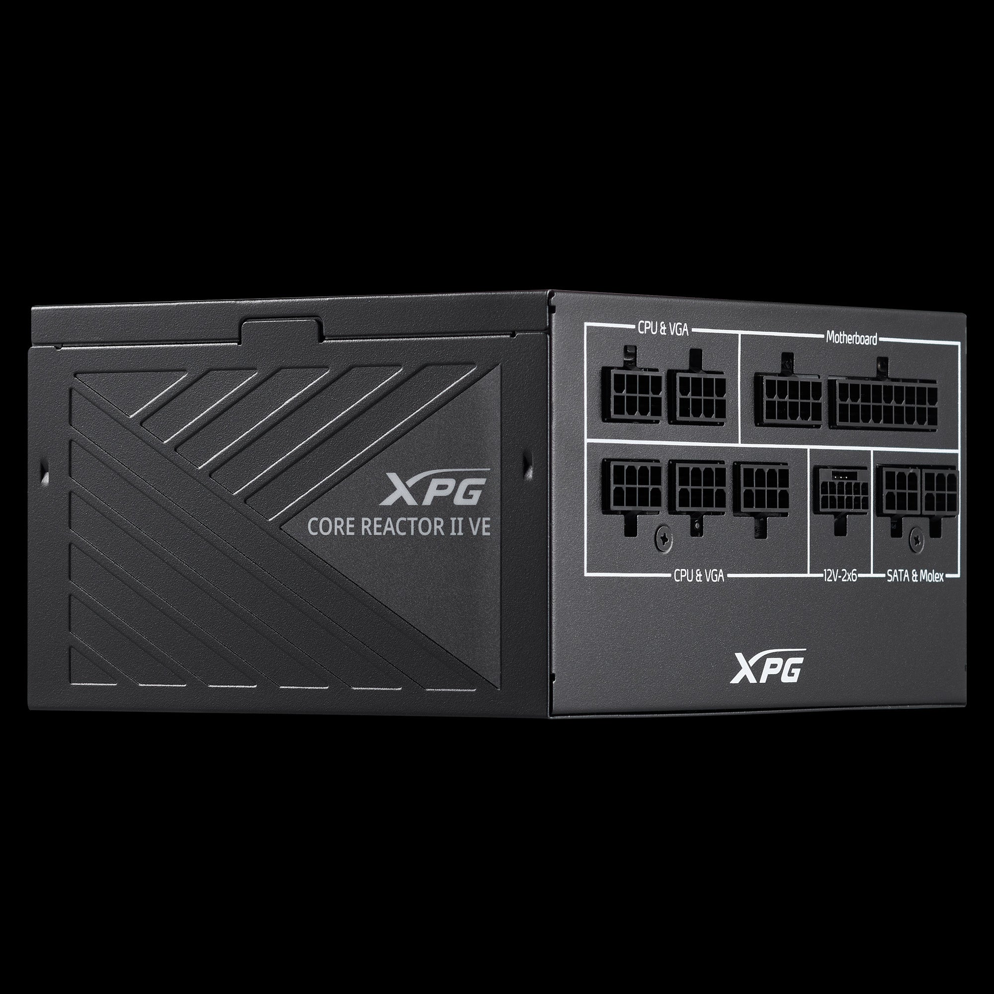 XPG COREREACTOR II VE 850W unité d'alimentation d'énergie 24-pin ATX ATX Noir