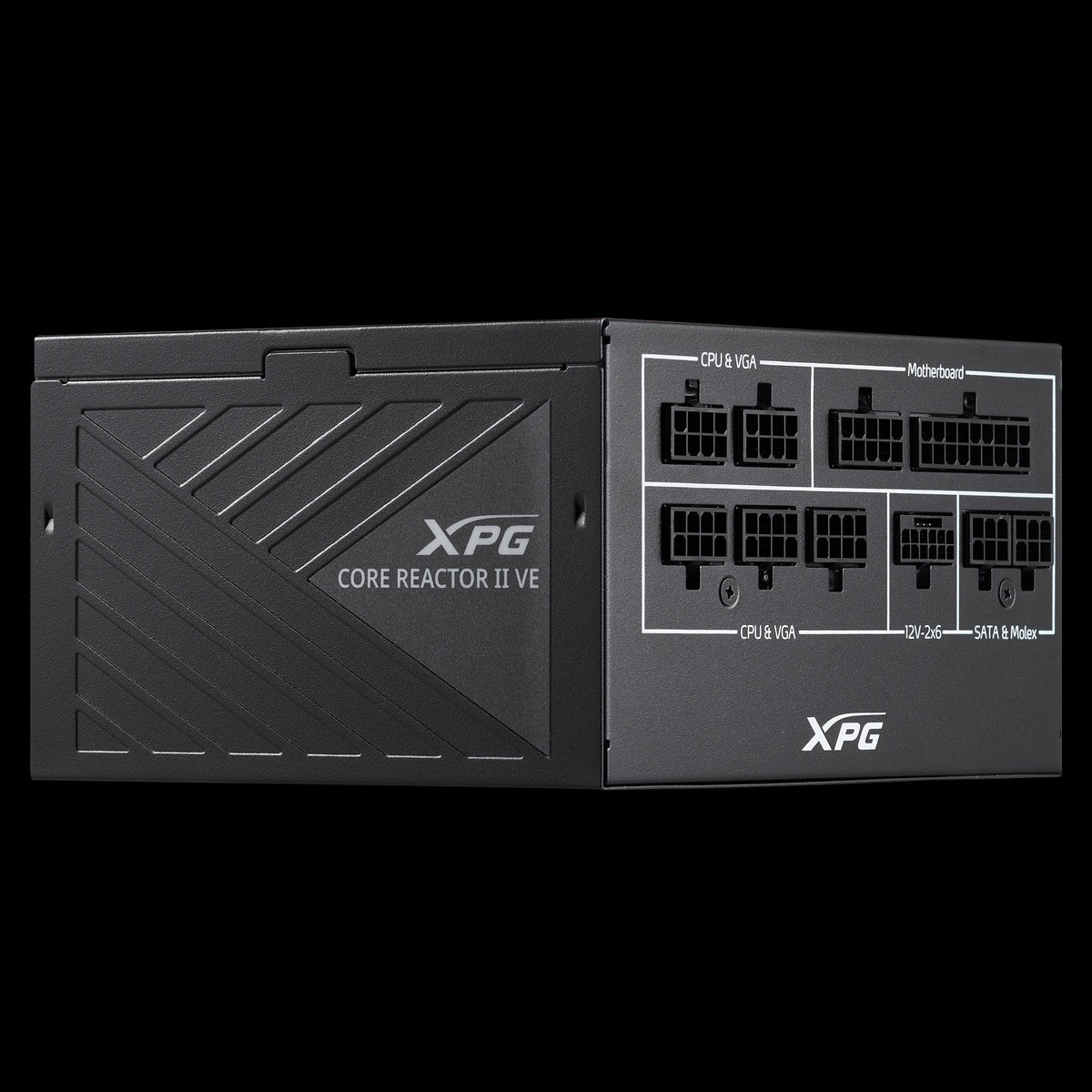 XPG COREREACTOR II VE 850W unité d'alimentation d'énergie 24-pin ATX ATX Noir - vue 2