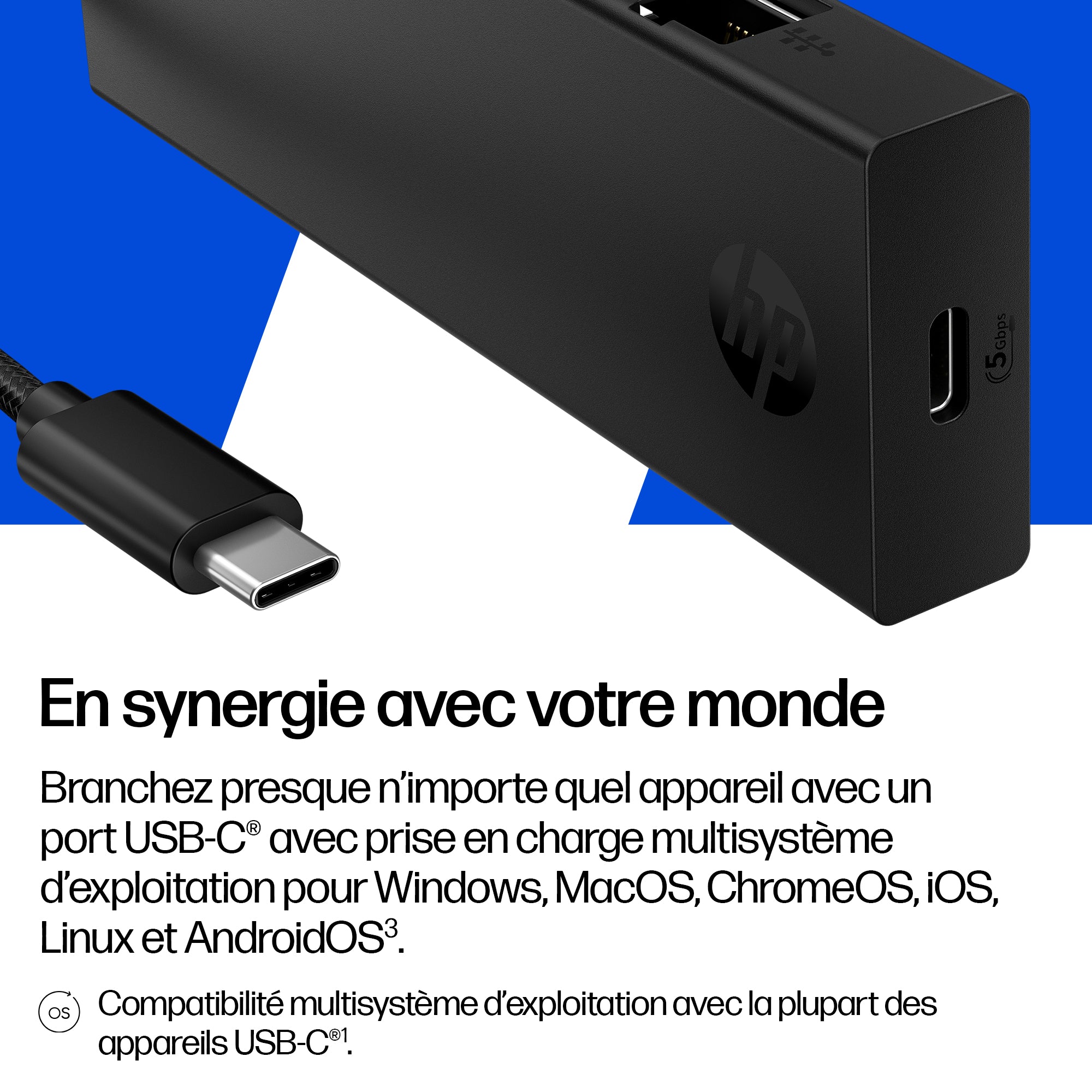 HP PRTBLE USB-C HUB EURO