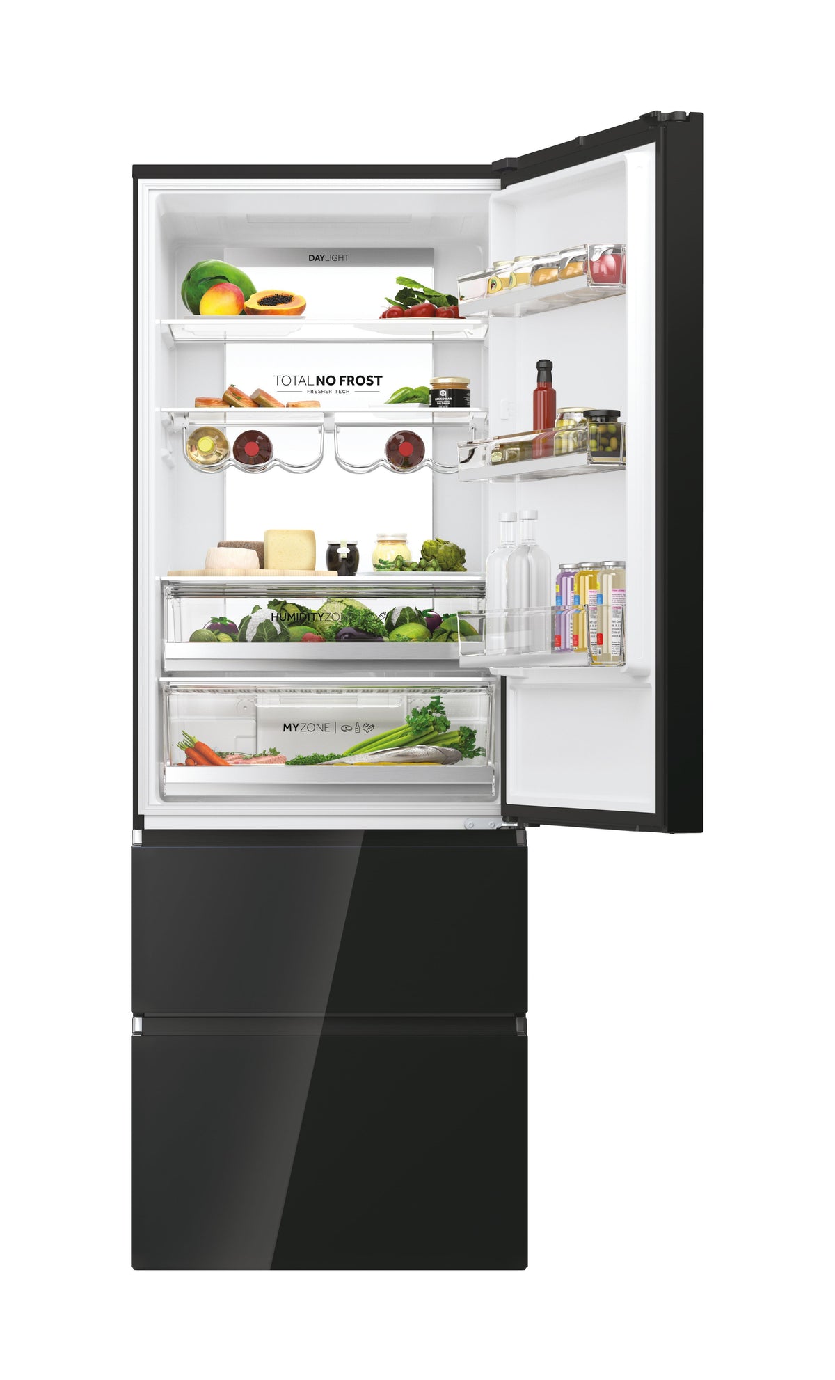 Haier 3D 70 Serie 7 HTW7720DNGB Pose libre 483 L Platine, Acier inoxydable