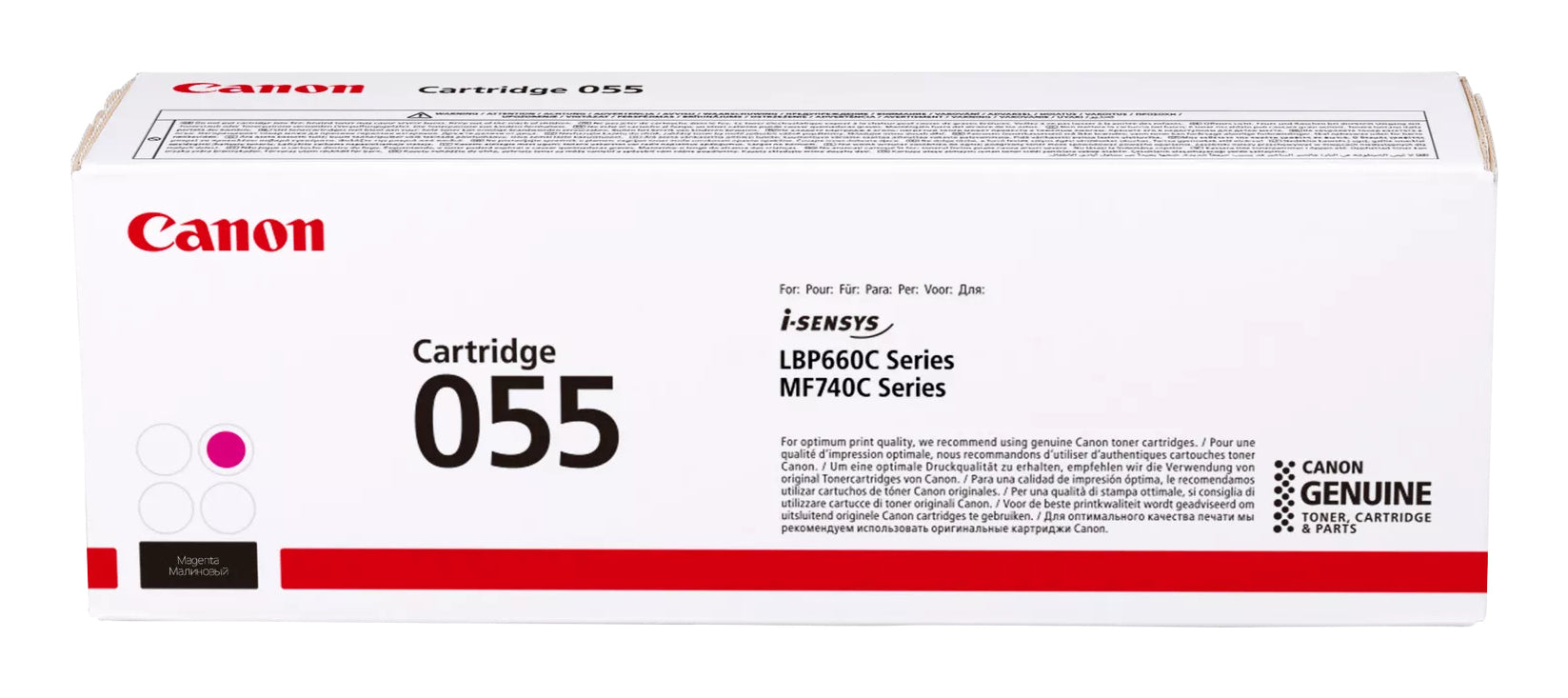 Canon 055 Cartouche de toner 1 pièce(s) Original Magenta
