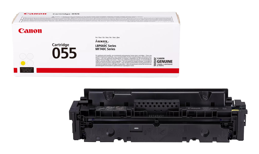 Canon 055 Cartouche de toner 1 pièce(s) Original Jaune